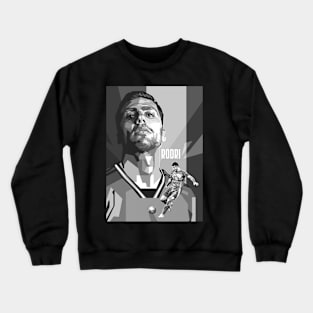 Rodri grayscale Fan art Illustration Crewneck Sweatshirt